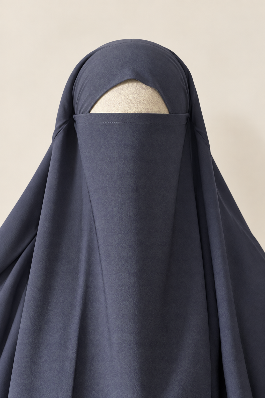 Khimar Double Voile avec Option Niqab