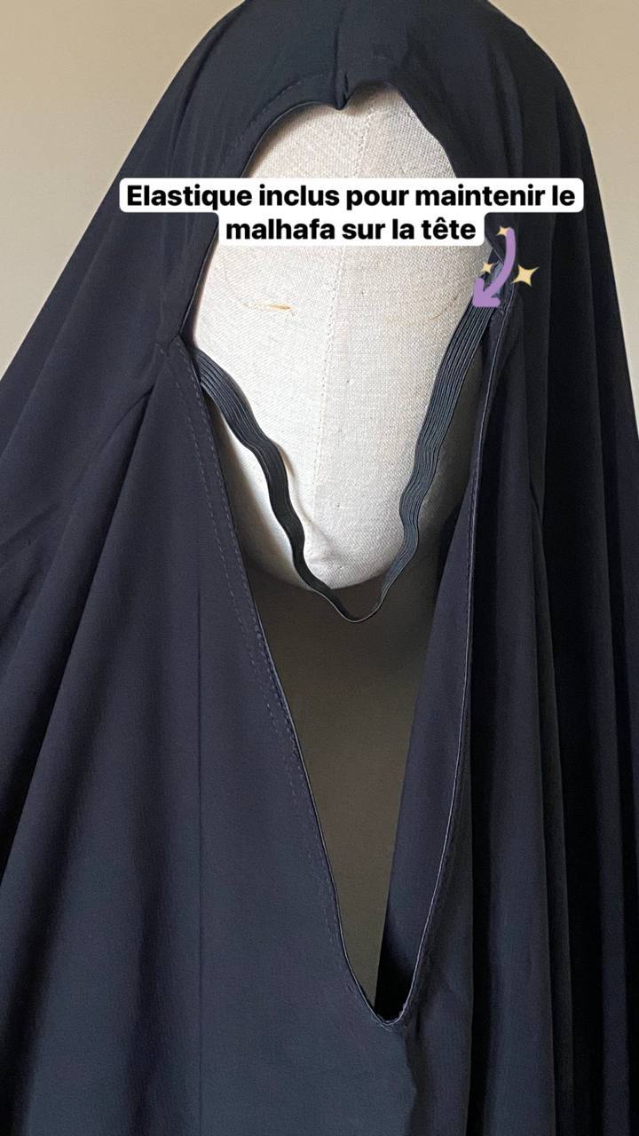 Malhafa Large Long Manches Mitaines |Pudeur & Élégance