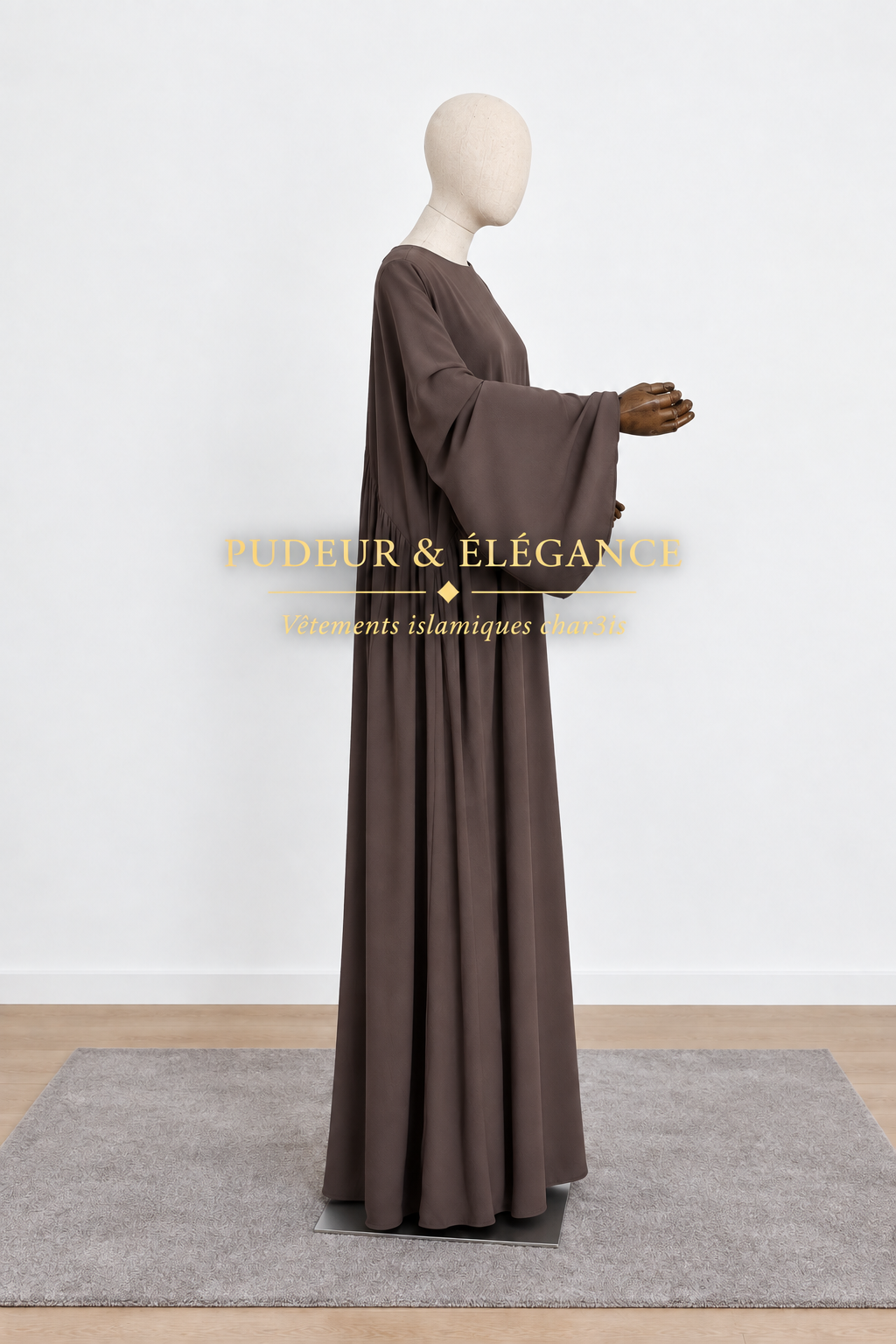 Abaya Taupe Profil