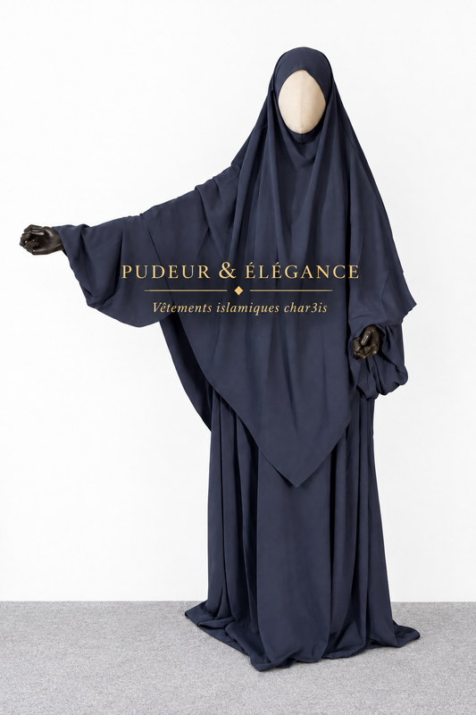 Jilbab Marine Face