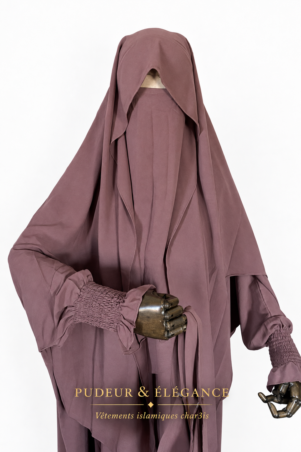 Jilbab Mauve Buste
