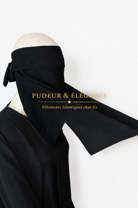 Niqab Repas Noir
