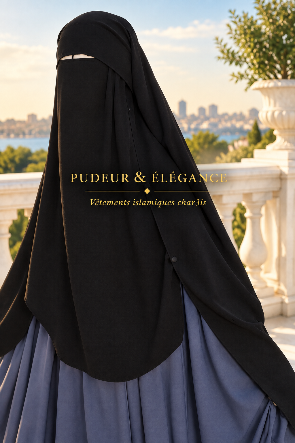 Niqab Sitar Détail